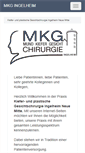 Mobile Screenshot of mkg-ingelheim.de